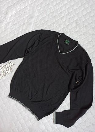 Черная кофта свитер на мальчика рост 146 1523 фото