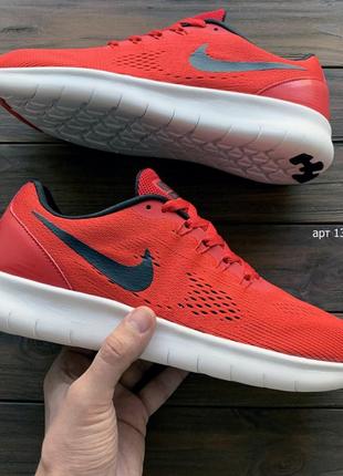 Кросівки nike free run red4 фото