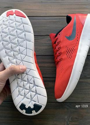 Кросівки nike free run red8 фото