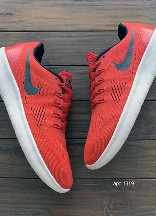 Кросівки nike free run red3 фото