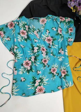 ❤️яркая шифоновая блуза