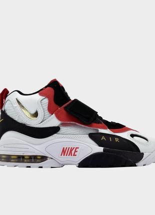 Nike air max speed turf white red black