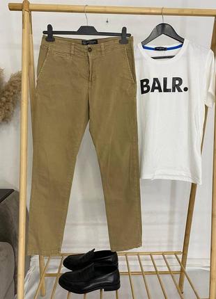 Бежевые/песочные штаны, чиносы, брюки american eagle, размер 31/321 фото