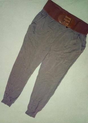 Лёгкие женские брючки под манжет р.l