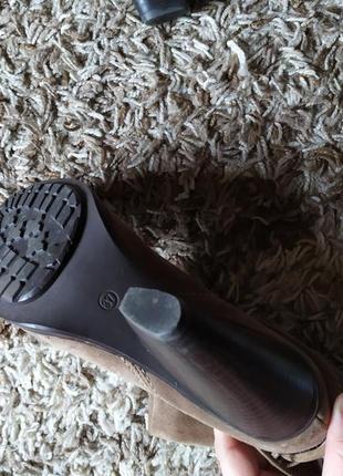 Чудові черевики з 100%замші шкіри пісочний колір2 фото