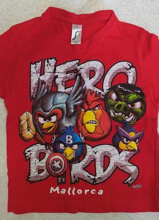 Футболка hero birds на мальчика