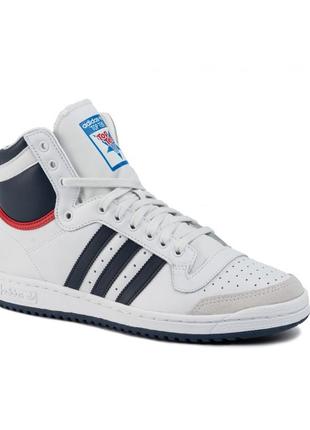 Кеди високі adidas originals top ten hi d65161 оригінал натуральна шкіра