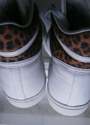 Кеди високі adidas top ten hi sleek leather white m20833 оригінал натуральна шкіра7 фото