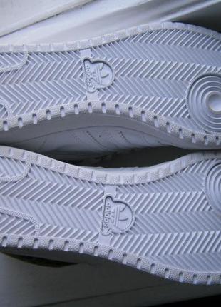 Кеди високі adidas top ten hi sleek leather white m20833 оригінал натуральна шкіра8 фото