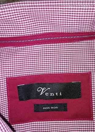Мужская рубашка venti non iron размер xl