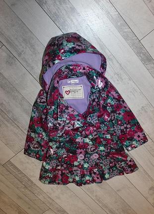 Плащик m&s на 12-18 мес