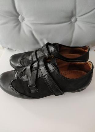 Кожаные туфли gabor1 фото