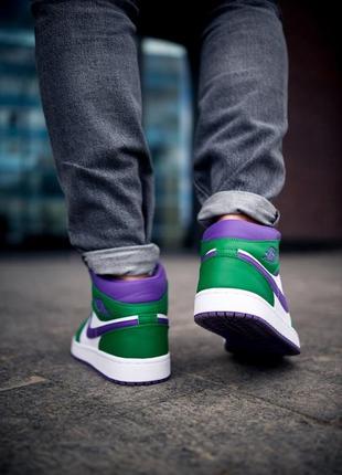 Nike air jordan 1 retro high кроссовки джордан мужские8 фото