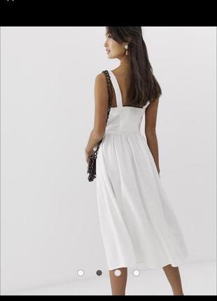 Белое платье,легкое белое платице