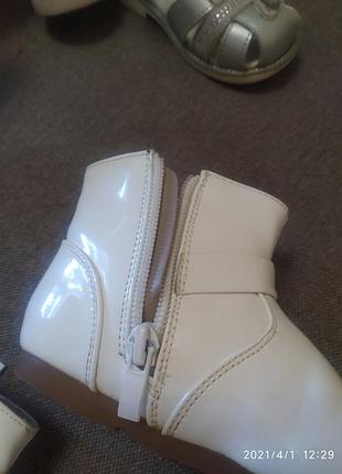 Ботиночки лаковые на малышку 5