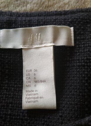 Фактурний піджак, жакет, куртка h&m, розмір s-m2 фото