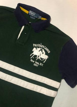 Винтажное поло от ralph lauren