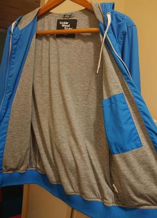 Мужская легкая куртка ветровка cedarwood state xs (s) размер7 фото