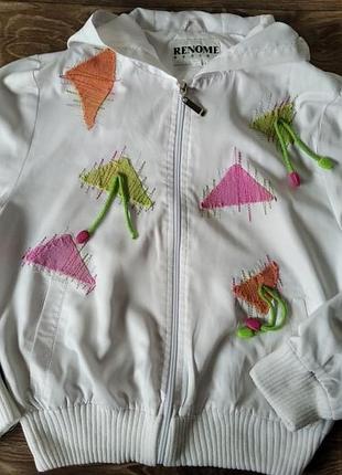 Ветровка, куртка легкая на 10 - 13 лет