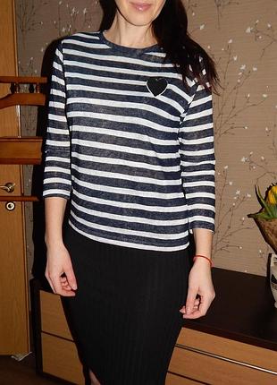 Полосатая кофточка topshop 3