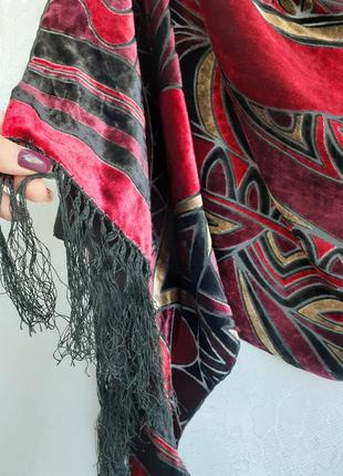 Вesarani collection london шарф палантин плюшевый велюровы бархатный5 фото