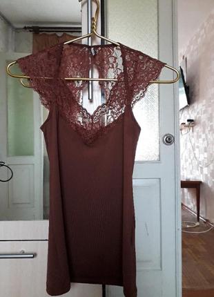 Pieces майка топ