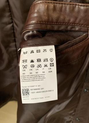 Шкіряна куртка від hugo boss10 фото
