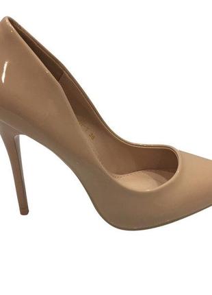 Туфлі жіночі comer ah-1 капучино(весна-осінь еко-лак)