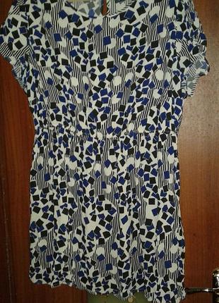 Вискозное летнее платье