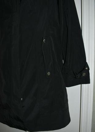 Calvin klein long packable anorak raincoat оригинал плащ черный s 10 445 фото