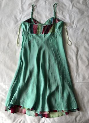 Шелковое платье на подкладкe из натурального шелка. 14-m-l10 фото