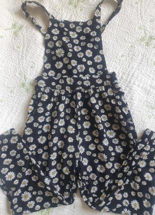 Комбинезон вискоза в ромашки🌼🩷