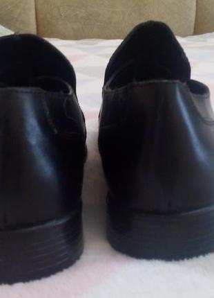 Кожаные демисезоные туфли george, размер 423 фото