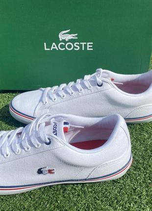 Кеды lacoste 🖤оригинал💚 в наличии1 фото