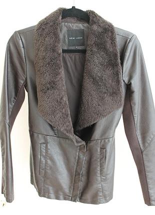 Куртка еко кожа new look
