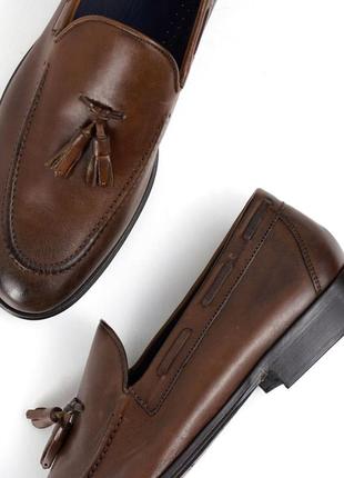 Кожаные лоферы alexander trend оригинал