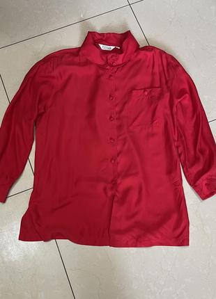 Вінтаж. неймовірна шовкова блуза gabriella benelli2 фото