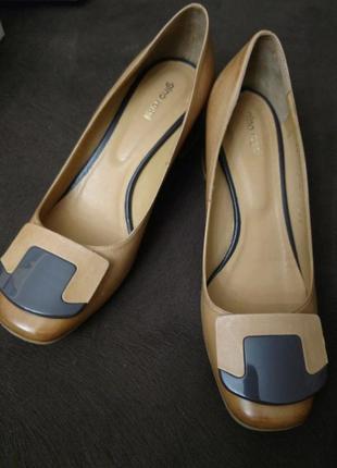 Туфлі gino rossi 39 р натур шкіра