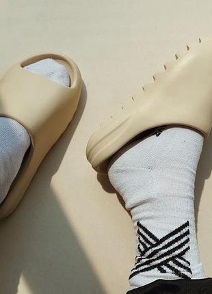 Adidas yeezy slide bone сланці адідас, шльопанці7 фото