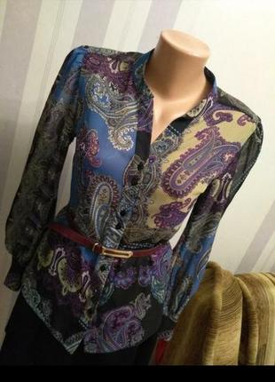 Шифонова блуза дитяча блуза в стилі бохо преміум бренд1 фото