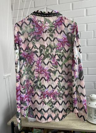 Яркая блузка бренд guess3 фото