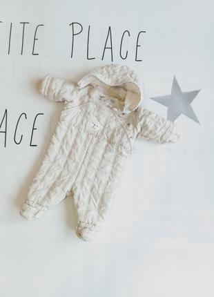 Комбінезон дитячий демі на флісі і синтепон h&m baby