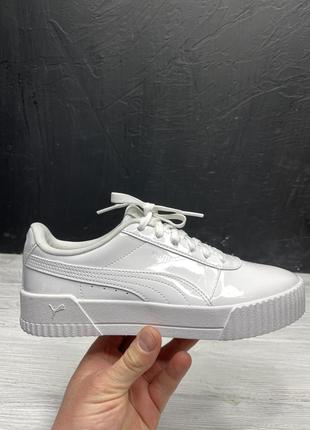 Женские белые кроссовки puma1 фото