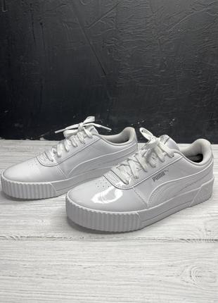 Женские белые кроссовки puma3 фото