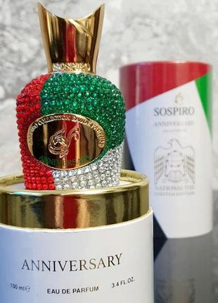 Sospiro anniversary national day limited edition 💥оригінал 0,5 мл розпив аромату