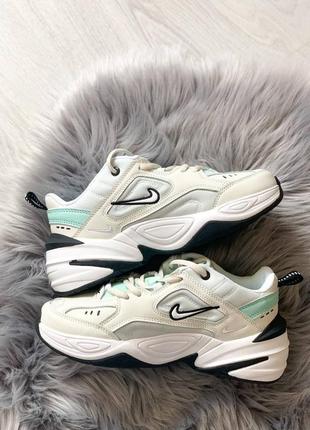 Nike m2k tekno женские кроссовки найк м2к белые (36-40)5 фото