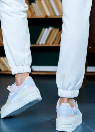 Жіночі кросівки nike air force 1 shadow pastel3 фото