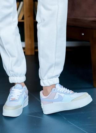 Жіночі кросівки nike air force 1 shadow pastel5 фото