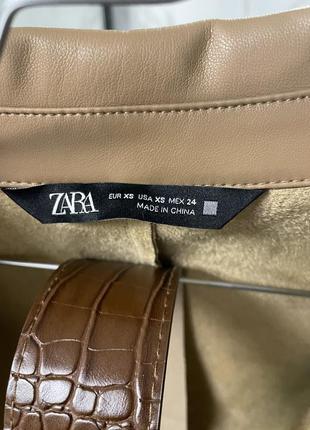 Платье zara миди с поясом4 фото