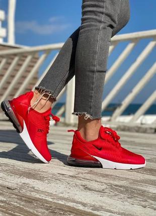 Жіночі кросівки nike air max 270 red